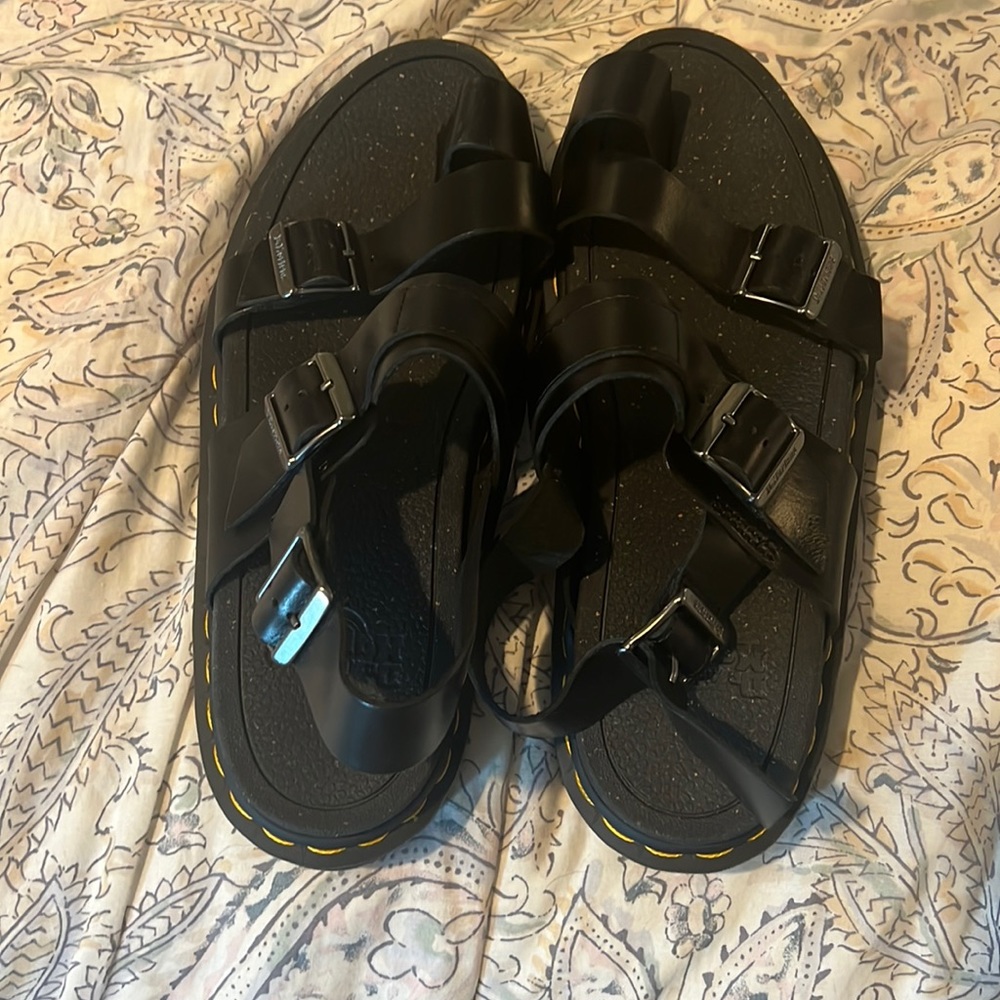 Dr Martins Sandals. New without box. Never used. Perfect condition